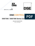 Control: DSE7200 / DSE7300 Series Control Module