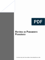 Historia Do Pensamento Pedagógico PDF