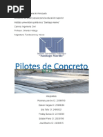 Pilotes de Concreto