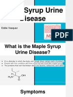 P 4 Maple Syrup Urine Disease