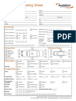 Estimating Sheet