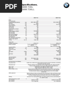 Specifications 7 Series 730i 730li PDF