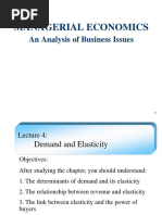 Managerial Economics: An Analysis of Business Issues