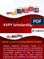 KVPY Scholarship