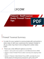 RealPresence Ready Firewall Traversal Guide