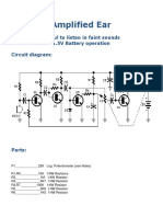 Amplificador de Audio para Sordos