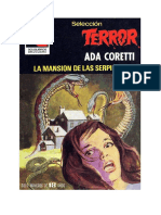 Coretti Ada - Seleccion Terror 426 - La Mansion de Las Serpient