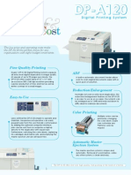 DP-A120 Duplicator Brochure