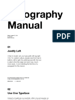 Typography Manual