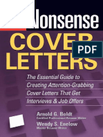 No-Nonsense Cover Letters PDF