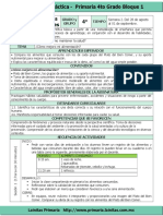 Planeacion 4to Grado Bloque 1 Ciencias Naturales (2017-2018)