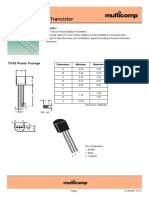 BC557 Datasheet