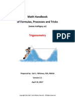 Math Handbook of Formulas, Processes and Tricks: Trigonometry