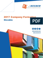 2017 Company Formation Slovakia