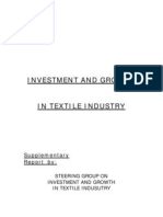 Investment and Growth: Supplementary Report by