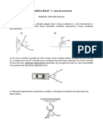 Lista de Exercicios Mecanica Geral PDF