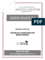 Técnicas Avançadas de Manutenção