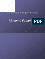 Maxwell Relations 1