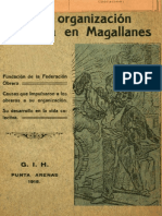 1915 - La Organización Obrera en Magallanes