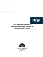 Guia de Implantao de Sistemas de Controle Interno Tce-Mt