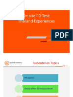 PD Test Experience