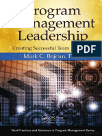 CRC Press - Program Management Leadership