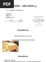 Formulas para Calculos de Inventarios Forestales