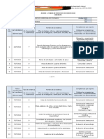 ANEXO 2. Tabla Resumen de Evidencias Sede Bachillerato 2012