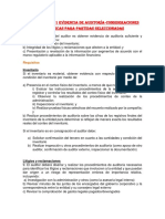 Resumen NIA 501 EVIDENCIA DE AUDITORIA