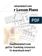 Guitarlessonplans PDF