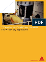 SikaWrap Dry Application 2016 Technical Information Manual UK