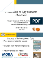 Processing of Egg Products - Overview