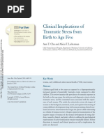 Chu. Clinical Implications of Traumatic Stress From Birth To Age Five