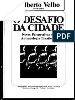 VELHO, Gilberto. O Desafio Da Cidade (Livro) PDF