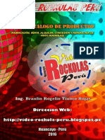 Catalogo Video Rockolas Peru