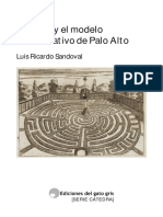 Sandoval Bateson y El Modelo Comunicativo de Palo Alto 