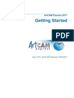 Delcam - ArtCAM Express 2011 GettingStarted EN - 2011 PDF