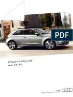 Audi Owners Manual - A3 & S3 PDF