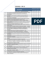 Check List NR 12 Segurança Do Trabalho NWN