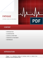 Fatigue: Systems, Causes and Treatment