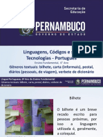 ProfessorAutor-Língua Portuguesa-Língua Portuguesa I 6º Ano I Fundamental-Gêneros Textuais Bilhete, Carta (Informais), Postal, Diários (Pessoais, de Viagem), Verbete de Dicionário