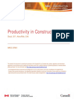 Analysis Productivity Rate Canada PDF