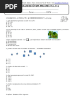 Evaluacion Porcentajes 6°