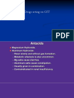 Drugs Acting On GIT