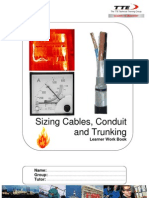 Sizing Cables, Conduit and Trunking