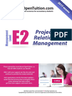 Opentuition Com: Project and Relationship Management