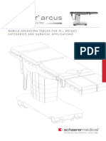 Mobile Operating Tables For All Weight Categories and Surgical Applications