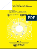 WHO Food Additives Series 59 2008