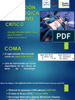 Evaluación Neurologica de Paciente Crítico