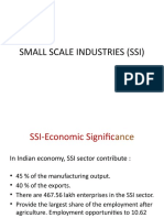 Small Scale Industries (Ssi) - Short